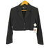 ザラ ZARA クロップド テーラード ジャケット レディース import:M