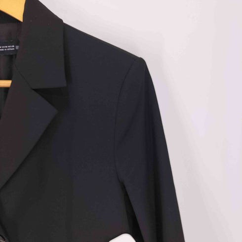 ザラ ZARA クロップド テーラード ジャケット レディース import:M