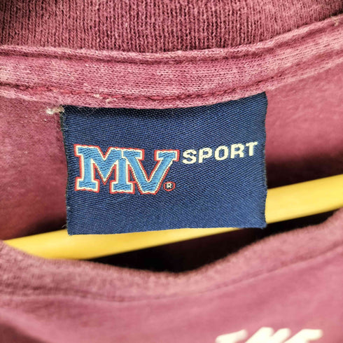 エムブイスポーツ MV SPORT 90-00s カレッジプリントクルーネックTシャツ メンズ 2XL