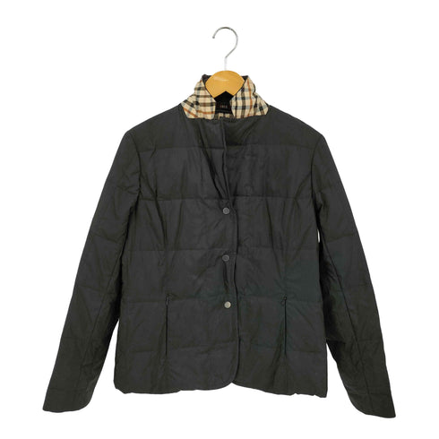 ダックス DAKS 裏地チェック柄 中綿ジャケット レディース 38