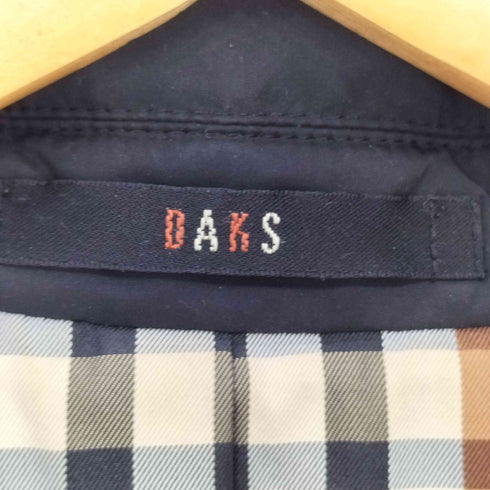 ダックス DAKS 裏地チェック柄 中綿ジャケット レディース 38
