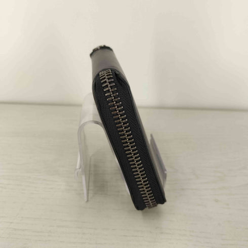 GHISO ラウンドジップ レザー 二つ折り財布 メンズ
