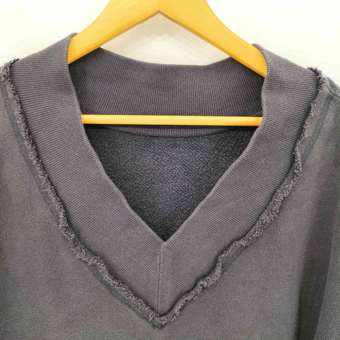 シティショップ CITYSHOP Vネック コットンスウェットトレーナー レディース