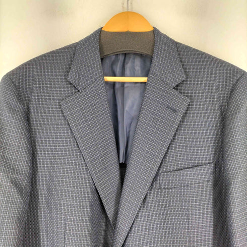 アクアスキュータム AQUASCUTUM シルク混 2B テーラードジャケット メンズ