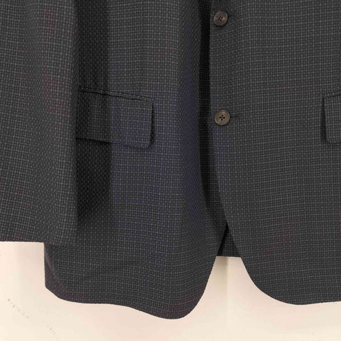 アクアスキュータム AQUASCUTUM シルク混 2B テーラードジャケット メンズ