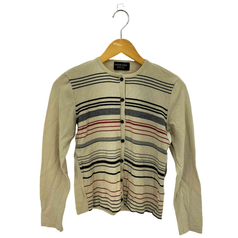 バーニーズニューヨーク BARNEYS NEWYORK NORIKOIKE ボーダー クルーネックカーディガン レディース