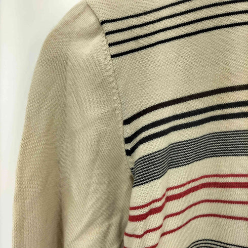 バーニーズニューヨーク BARNEYS NEWYORK NORIKOIKE ボーダー クルーネックカーディガン レディース