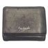 ディスコードヨウジヤマモト discord Yohji Yamamoto 23AW Tri Folded Compact Wallet Smooth Cow Skin Leather レディース