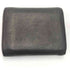 ディスコードヨウジヤマモト discord Yohji Yamamoto 23AW Tri Folded Compact Wallet Smooth Cow Skin Leather レディース