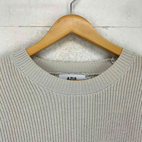 アズールバイマウジー AZUL by moussy サイドZIPニットトップス レディース FREE