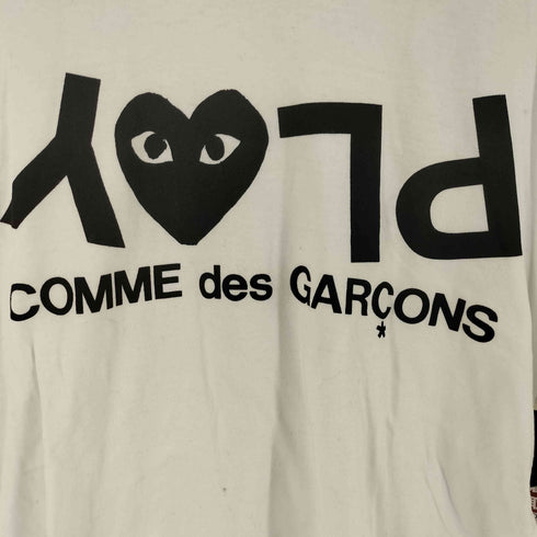 プレイコムデギャルソン PLAY COMME des GARCONS AD2025 Printed Logo Play T-Shirt メンズ JPN:S