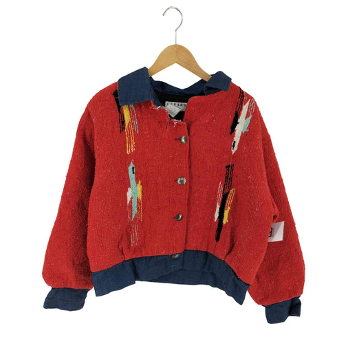 チマヨ デニム切替ジャケット レディース M