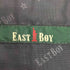 イーストボーイ EAST BOY ロゴ刺繍 絞り付き 底面スエード切替 バックパック デイバック メンズ