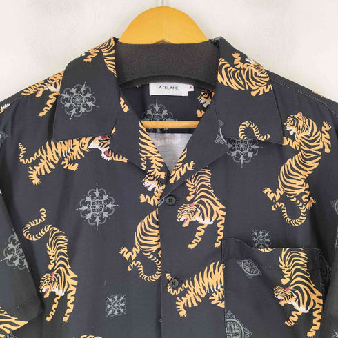 ATELANE Tiger print open collar shirt メンズ JPN:M