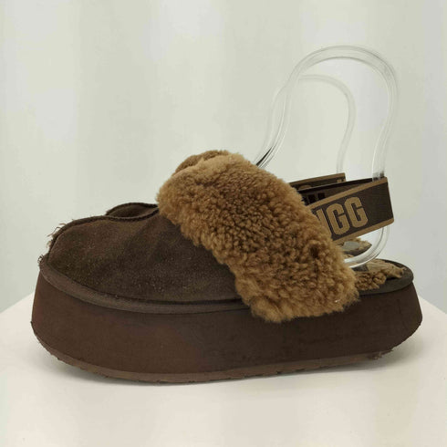アグ UGG スリッポン ヒール シープファーシューズ レディース