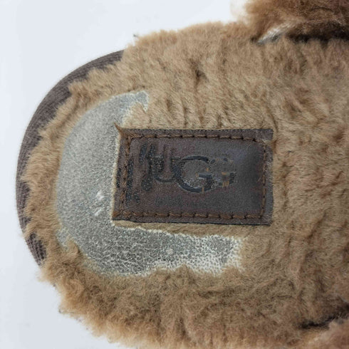 アグ UGG スリッポン ヒール シープファーシューズ レディース