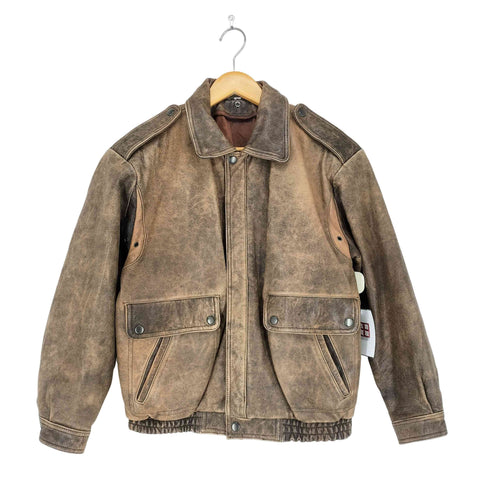 cowhide A-2 フライトジャケット カウレザー メンズ import:M