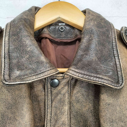 cowhide A-2 フライトジャケット カウレザー メンズ import:M