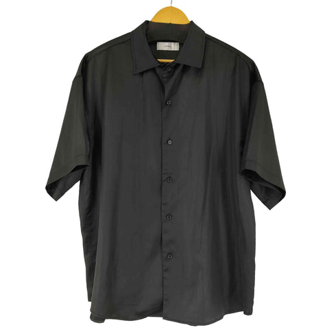 アドラー ADRER extra quality polysatin open collar shirt メンズ JPN:M
