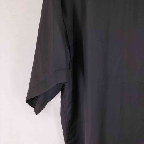 アドラー ADRER extra quality polysatin open collar shirt メンズ JPN:M
