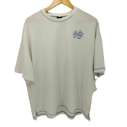 KAMITSUBAKI 神椿横浜戦線 ヰ世界情緒 ビッグシルエット ステッチTシャツ メンズ JPN:M