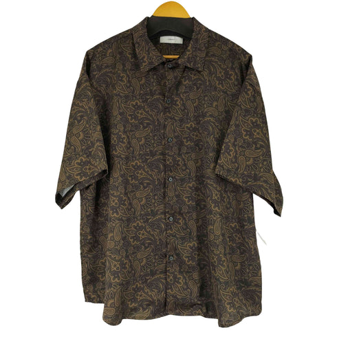 アドラー ADRER extra quality polysatin open collar shirt メンズ JPN:L