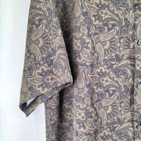 アドラー ADRER extra quality polysatin open collar shirt メンズ JPN:L