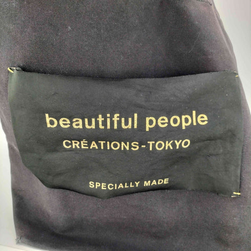 ビューティフルピープル beautiful people BIG NAME TOTE ビッグ ロゴ トート バッグ レディース