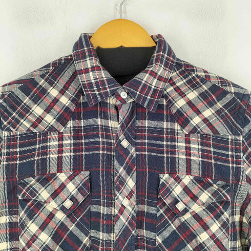 ラルフローレン RALPH LAUREN SLIM FIT チェック柄ウエスタンシャツ メンズ 3F