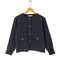 ザラ ZARA ゴールドボタンニットカーディガン レディース import:L