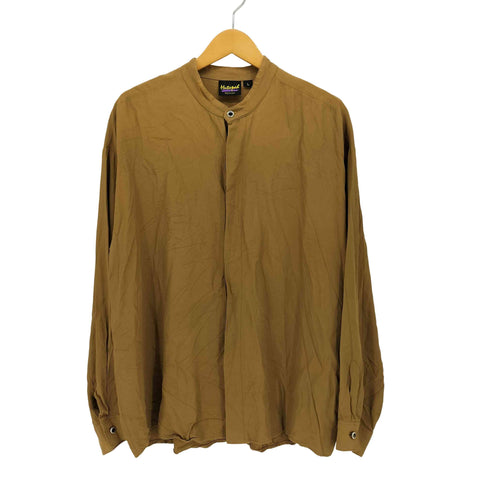 HUTSPAH USA製 比翼 レーヨン L/S シャツ メンズ import:L