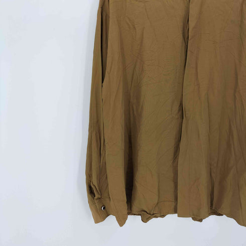 HUTSPAH USA製 比翼 レーヨン L/S シャツ メンズ import:L