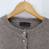 ザラ ZARA フリルトリム ニットカーディガン レディース import:L