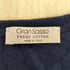グランサッソ Gran Sasso イタリア製 FRESH COTTON Vネック編みセーター メンズ JPN:48