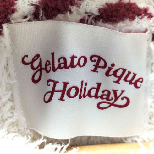 ジェラートピケ gelato pique HOLIDAY ジェラートスノーベアジャガードプルオーバー レディース ONE SIZE