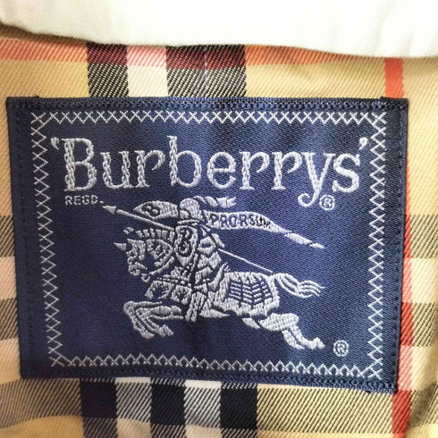 バーバリーズ BURBERRYS ノバチェック ステンカラーコート メンズ L