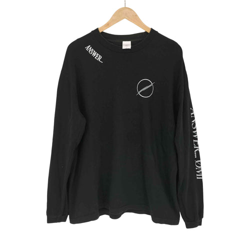 アーテイスト 両面プリント ロングスリーブ tシャツ メンズ JPN:L