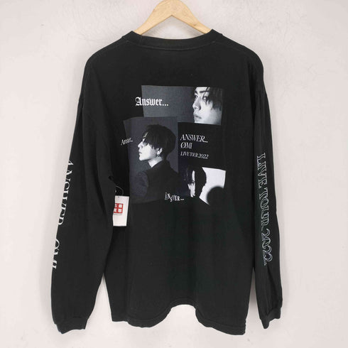 アーテイスト 両面プリント ロングスリーブ tシャツ メンズ JPN:L