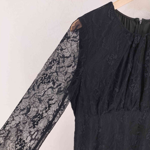 ユナイテッドアローズグリーンレーベルリラクシング UNITED ARROWS green label relaxing レースウエストギャザーワンピース レディース