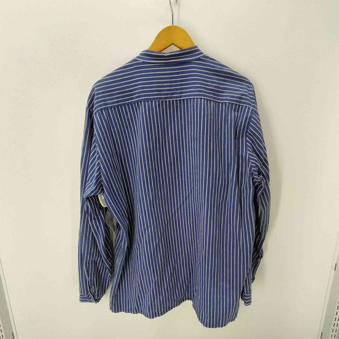 German Fisherman Shirt ストライプ フィッシャーマン ストライプ プルオーバー シャツ メンズ 52