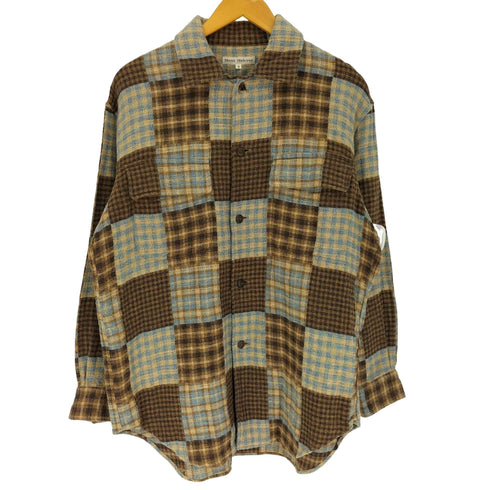 メンズメルローズ MENS MELROSE 両フラップ パッチワークシャツ メンズ JPN:3