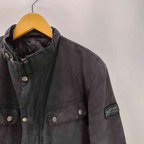 バブアー Barbour 18AW B.INTERNATIONAL DUKE WAX JACKET TR インターナショナル オイルド ワックス ジャケット ポケ裏タータンチェック メンズ import:L