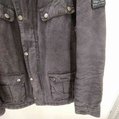 バブアー Barbour 18AW B.INTERNATIONAL DUKE WAX JACKET TR インターナショナル オイルド ワックス ジャケット ポケ裏タータンチェック メンズ import:L