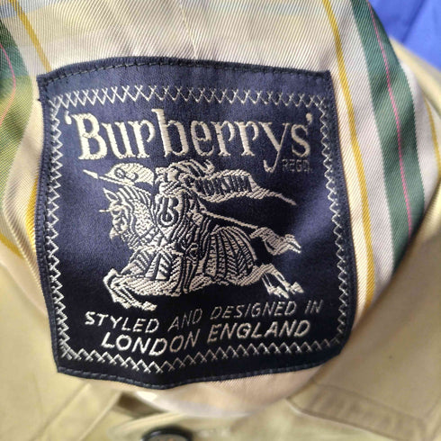 バーバリーズ BURBERRYS 裏チェック ステンカラーコート メンズ