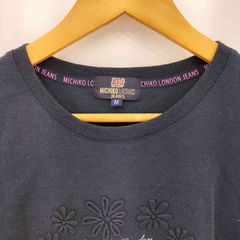 ミチコロンドン MICHIKO LONDON JEANS クルーネックTシャツ レディース M