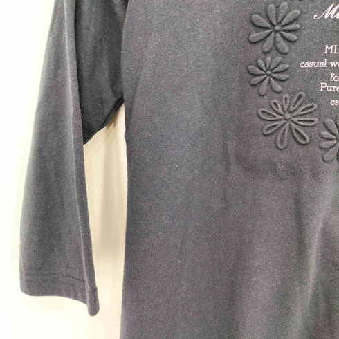 ミチコロンドン MICHIKO LONDON JEANS クルーネックTシャツ レディース M