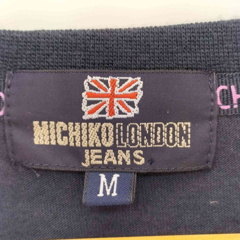 ミチコロンドン MICHIKO LONDON JEANS クルーネックTシャツ レディース M