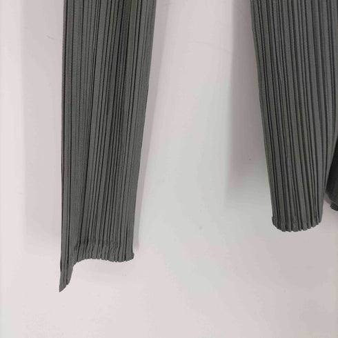 プリーツプリーズイッセイミヤケ PLEATS PLEASE ISSEY MIYAKE ロングスリーブ プリーツ シャツ レディース JPN:4