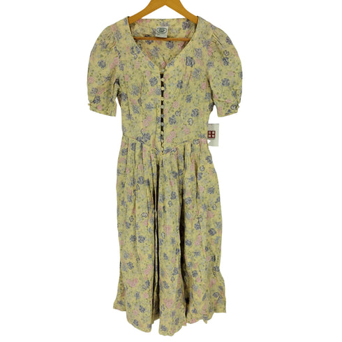 ローラアシュレイ LAURA ASHLEY 花柄 S/S ワンピース レディース EUR:38