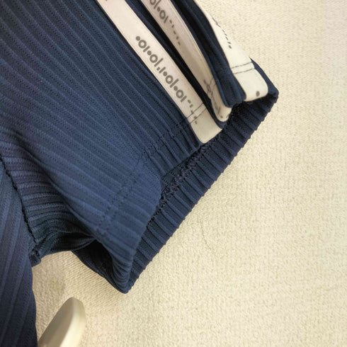 アディダス adidas ストライプデザイン ゴルフ S/S シャツ レディース import:M